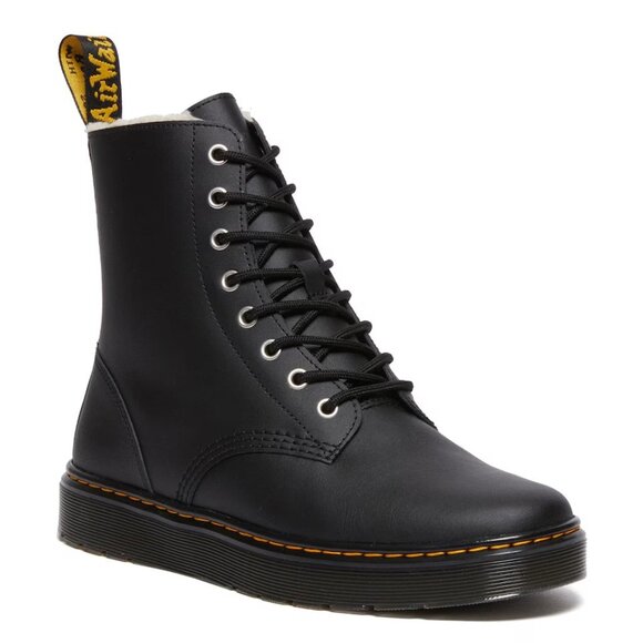 Women's Dr. Martens Zavala Combat Boots Faux Lining - Picture 3 of 16